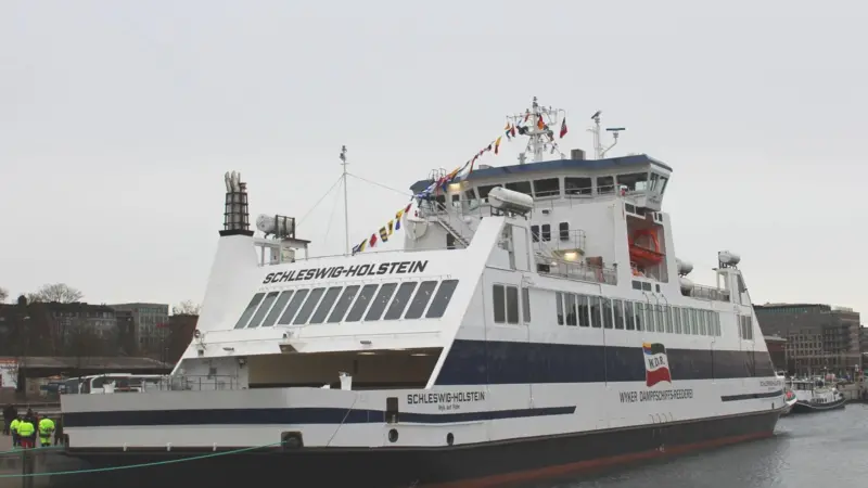 ‘Schleswig-Holstein’ – about to start operation after a 10-month build period at Neptun Werft