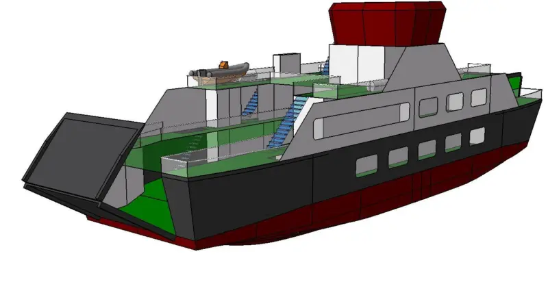Imtech will supply the hybrid power system for two new ferries for Scottish coastal waters
