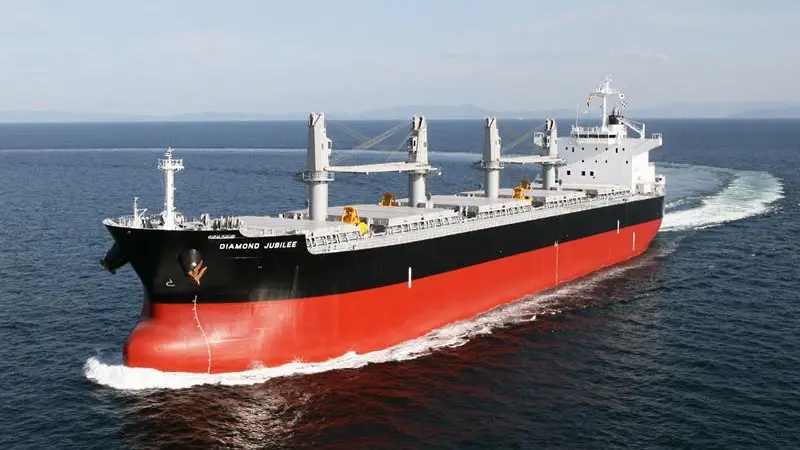 The ‘Diamond Jubilee’ undergoing sea trials