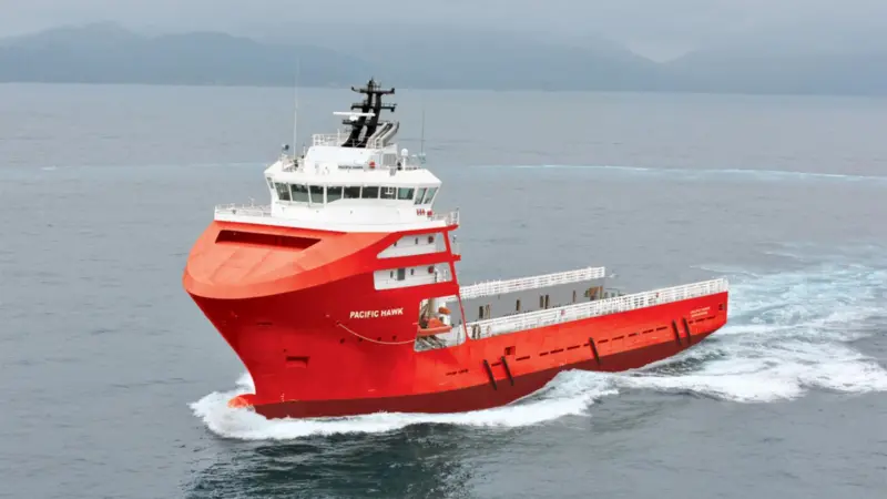 ‘Pacific Hawk’ is the latest PSV to be delivered to Swire Pacific (Photo: Swire Pacific)