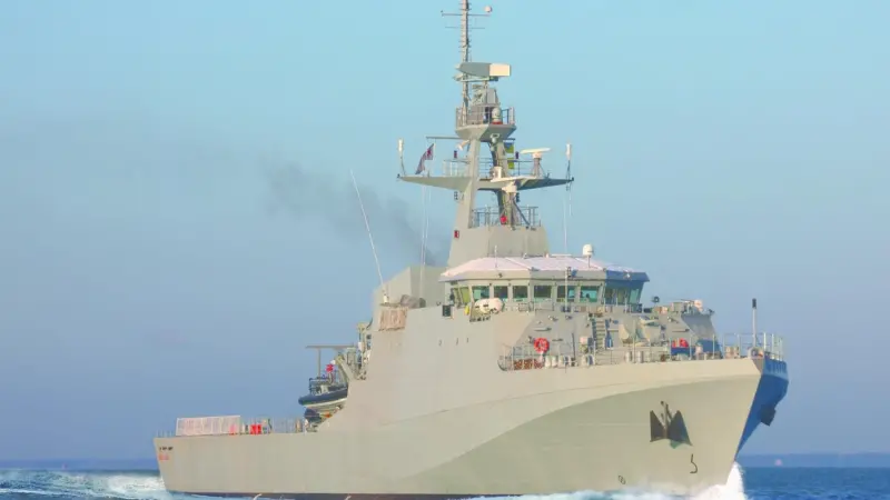 BAE Systems 90m Ocean patrol vessel