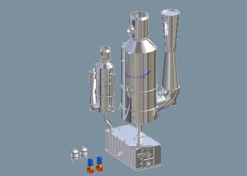 Hamworthy Krystallon scrubber system for Solvang gas tankers