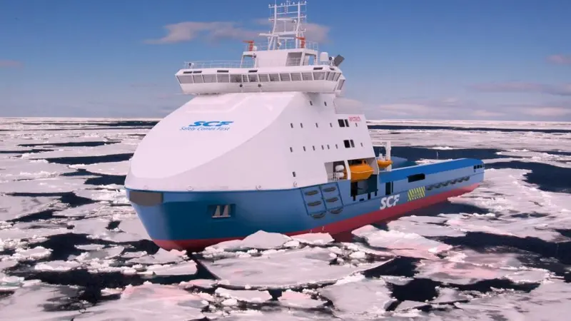 Sovcomflot multi-purpose icebreaking supply ship