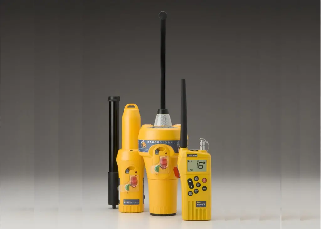 The Ocean Signal SafeSea range