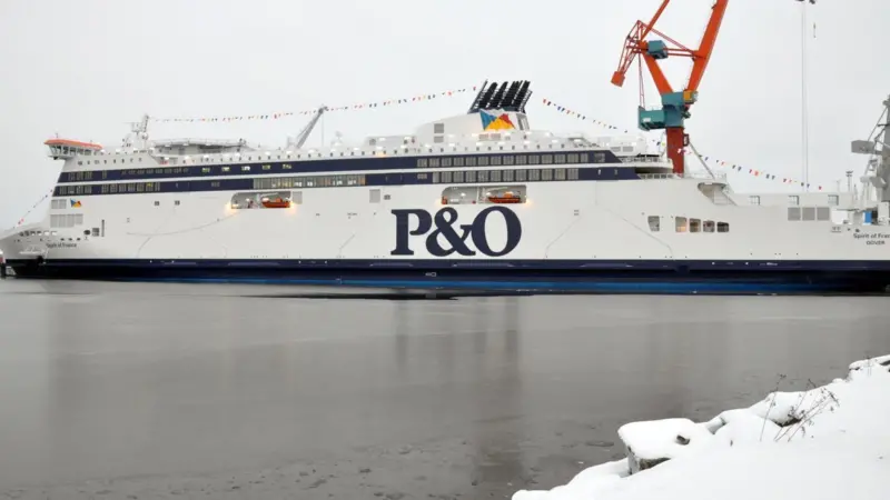 ‘Spirit of France’ – finally ready for handover to P&O Ferries