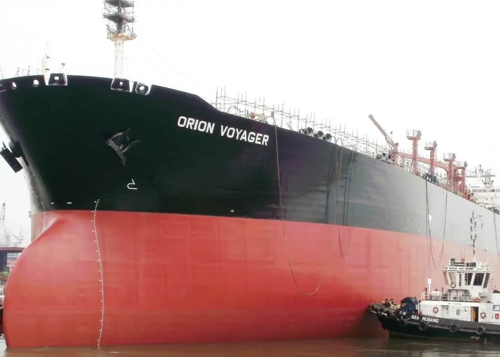 Tanker owned by Chevron, coated with Intersmooth 7465Si SPC