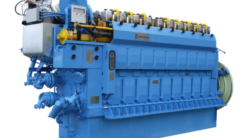 The Bergen C-series gas engine from Rolls-Royce, regarded as the natural successor to the company’s K-series, and designed to minimise methane slip, thus contributing to particularly low GHG emissions