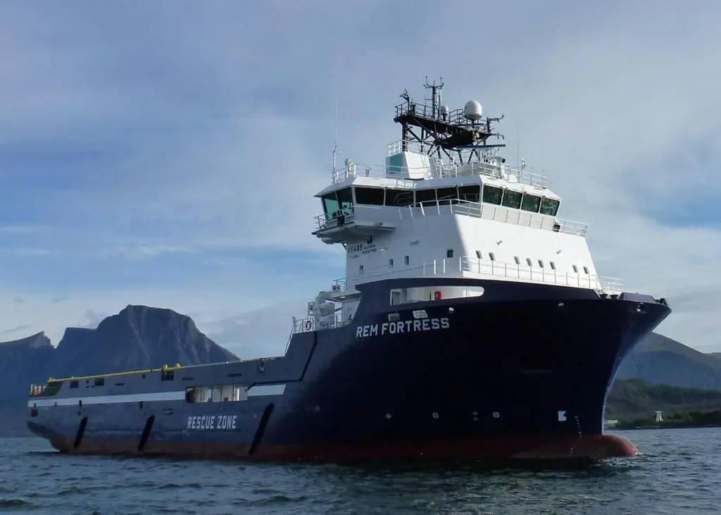 ‘Rem Fortress’, a Wärtsilä-designed PSV delivered from Kleven Maritime in Norway