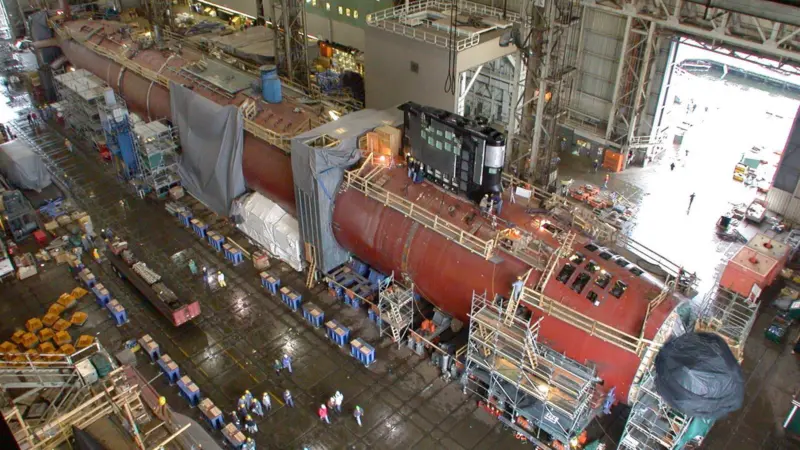 The Baltzavod foundry plant, which the USC/Wärtsilä partnership will use for ship machinery production