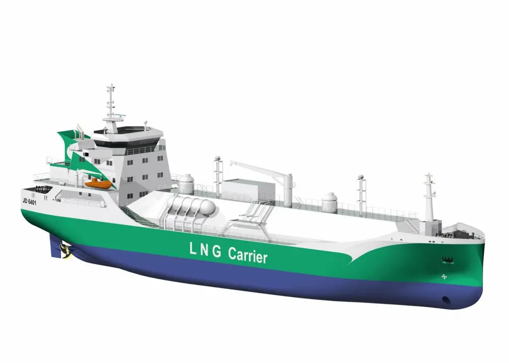 The Rolls-Royce JD6401 future LNG carrier design