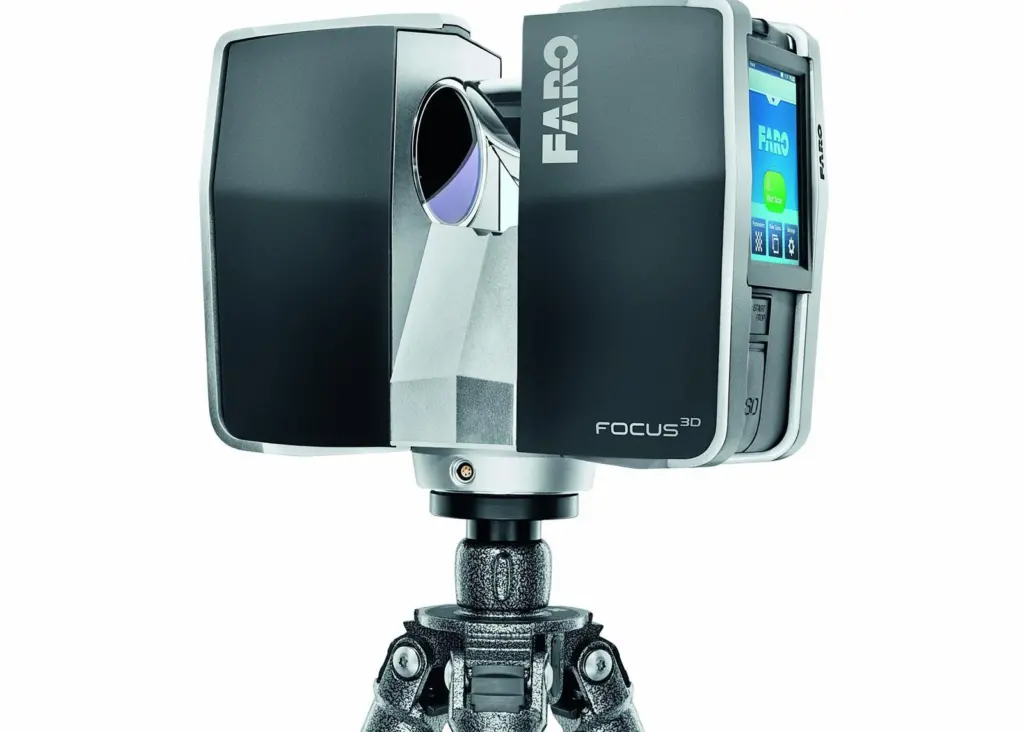3D scanner as used by RWO to ease BWTS retrofits