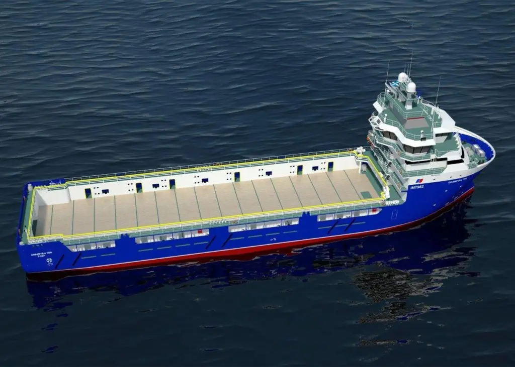 OSD'a IMT 892 PSV design, to be built by Balenciaga for Northstar Shipping