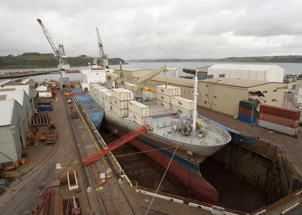 ‘Star Stratos’ in drydock at Falmouth for maintenance