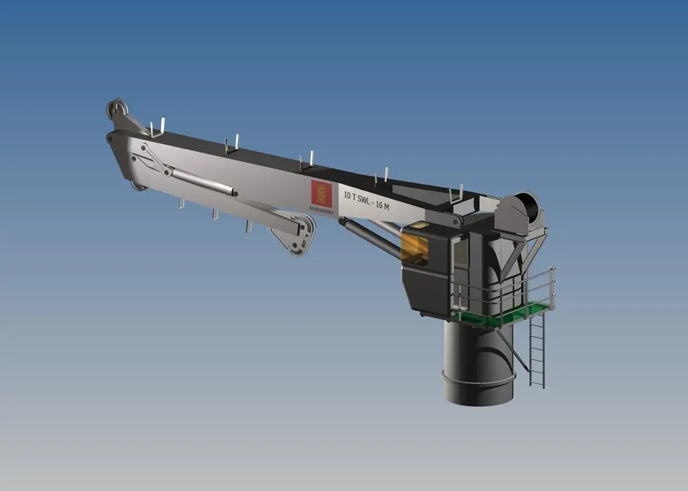 Cranes and lifting – a new sector for Kongsberg Evotec