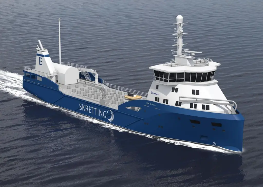 The second Environship order is for a specialist vessel supplying feed to fish farms in Norway
