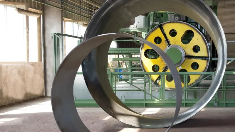 Damen Marine Components’ new nozzle spinning machine