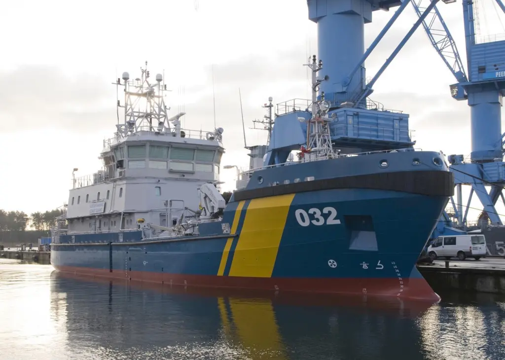 Sweden’s versatile new ‘WVB032’ launched at P+S Werften