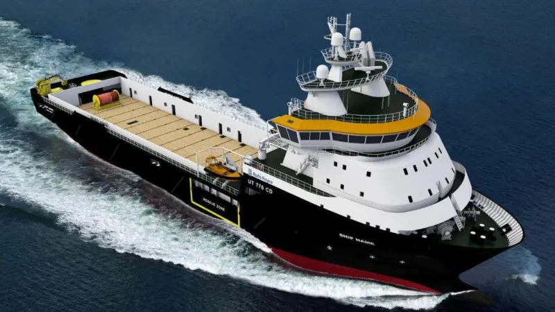 Four UT 7776 CD PSVs are to be built in Korea