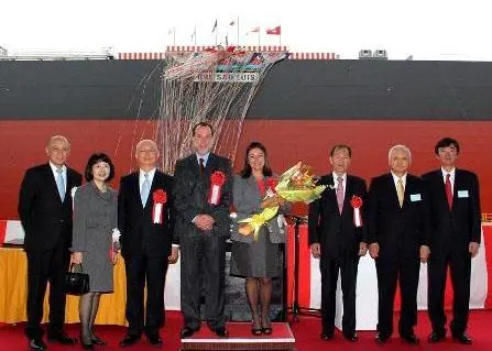 Naming and delivery ceremony for ‘Ore Sao Luis’