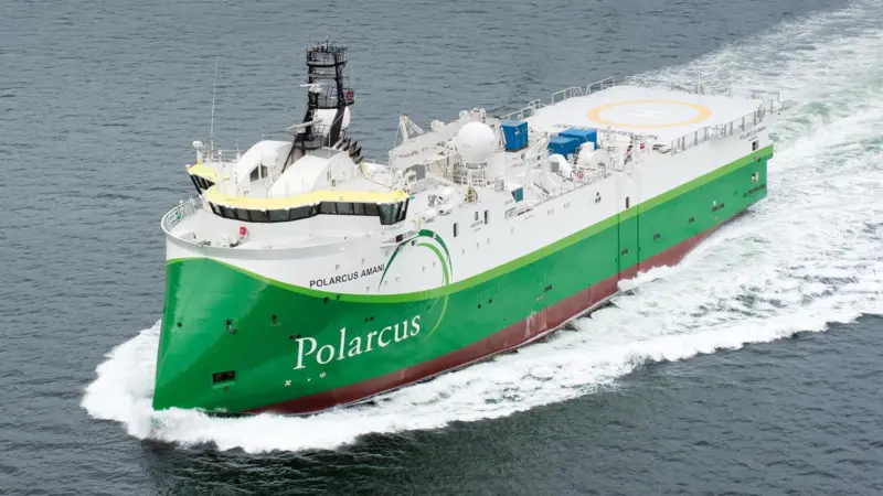 ‘Polarcus Amani’, latest X-bow seismic ship from Ulstein
