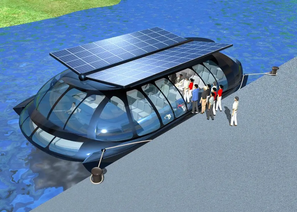 From Eco Marine Power of Japan - the Medaka ferry design