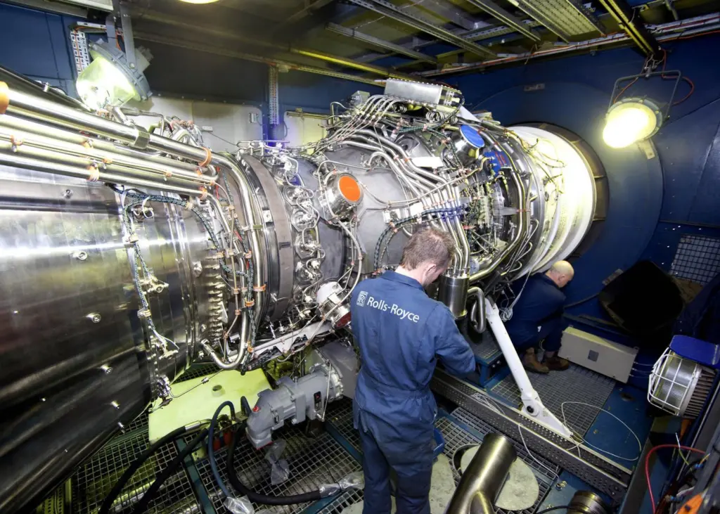 The Rolls-Royce MT30 on test
