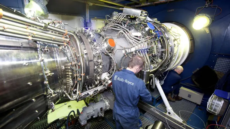 The Rolls-Royce MT30 on test