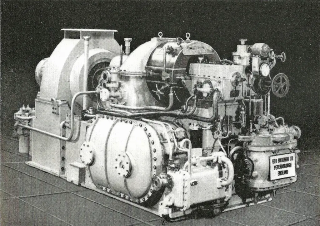 The Brotherhood turbo-generator system destined for the tanker ‘British Venture’