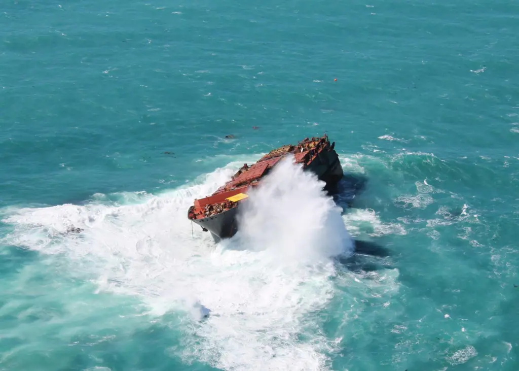 The fine is mounting up for Daina Shipping Co Image: Maritime New Zealand