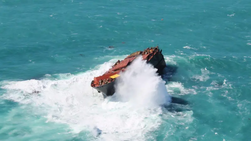 The fine is mounting up for Daina Shipping Co Image: Maritime New Zealand