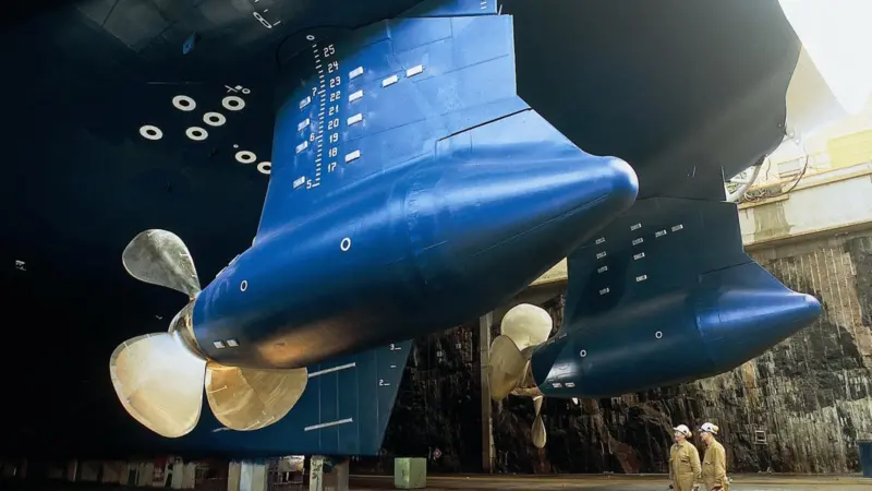 ABB’s Azipods are being delivered for the ‘Project Sunshine’ cruise ships on order at Meyer Werft