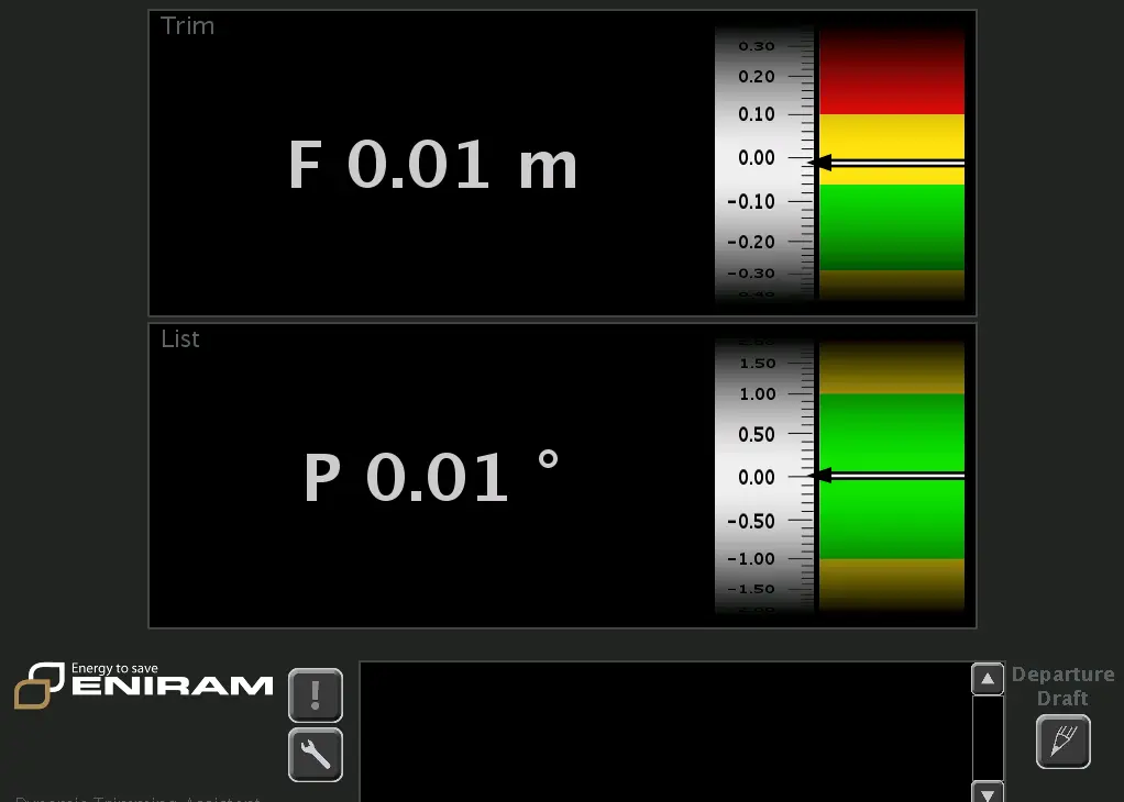 Eniram's Dynamic Trimming Assistant is designed to help save fuel and increase efficiency
