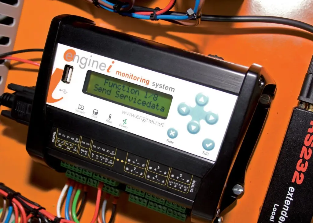 The Royston enginei data taker unit