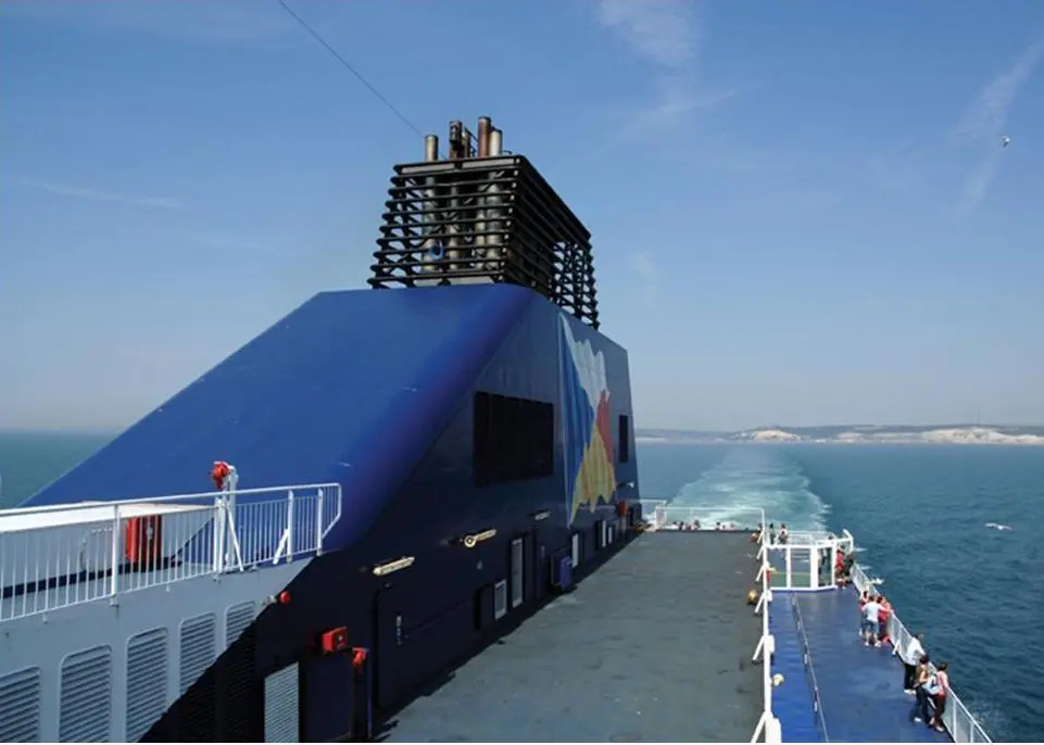 A prototype Krystallon scrubber has been successfully trialled on an auxiliary engine of ferry ‘Pride of Kent’