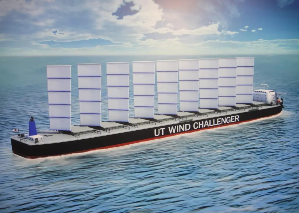 ‘UT Wind Challenger’ was exhibited at the recent Sea Japan show