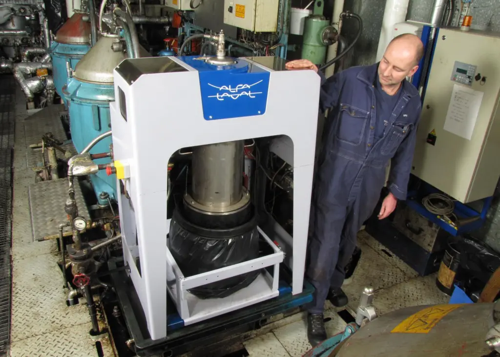 Alfa Laval PureDry installation onboard 'Silja Symphony'