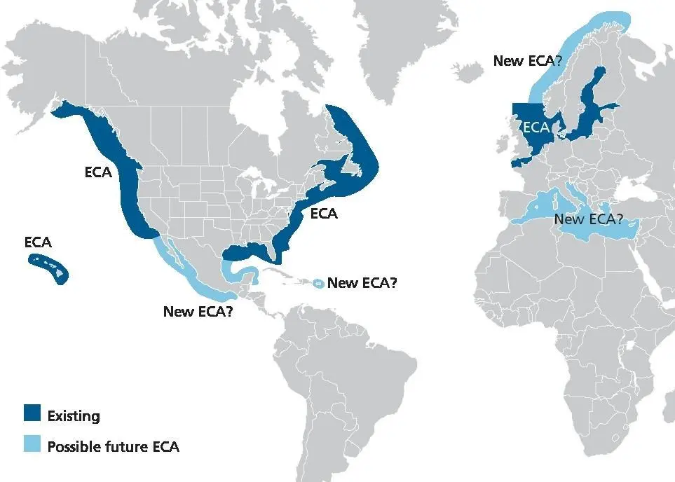 The ECAs coming into force in America and Europe and future proposals