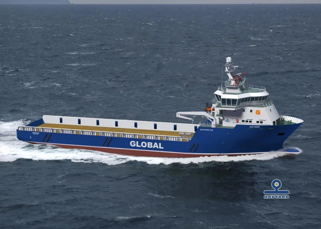 The Havyard 832 - on order for Global Offshore