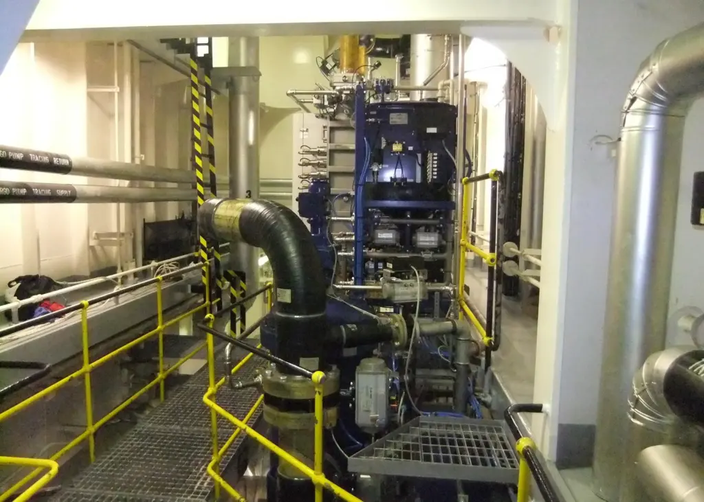A system installed onboard by MESAB, a supplier of Alfa Laval’s systems