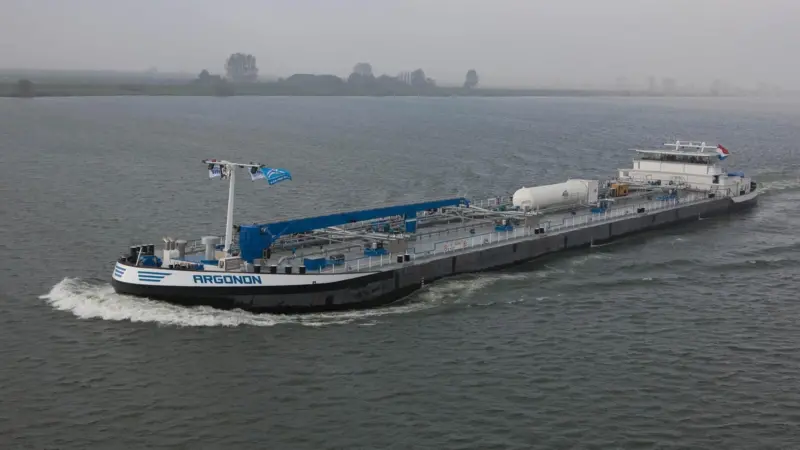 ‘Argonon’ – first dual-fuel inland newbuild for European waterways