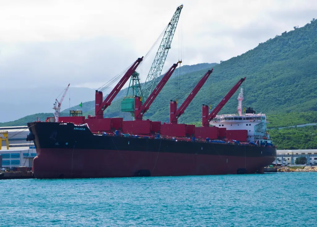 Ice-classed Supramax bulker ‘Arkadia’, bringing new scale to year-round Baltic trade