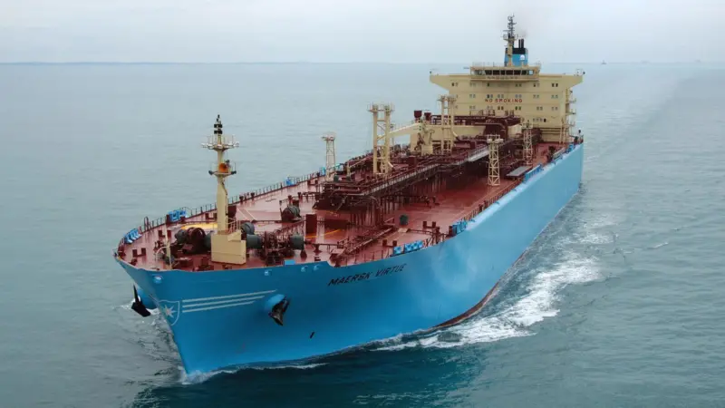 Maersk Tankers – now operating VLCCs at just below 10% engine load