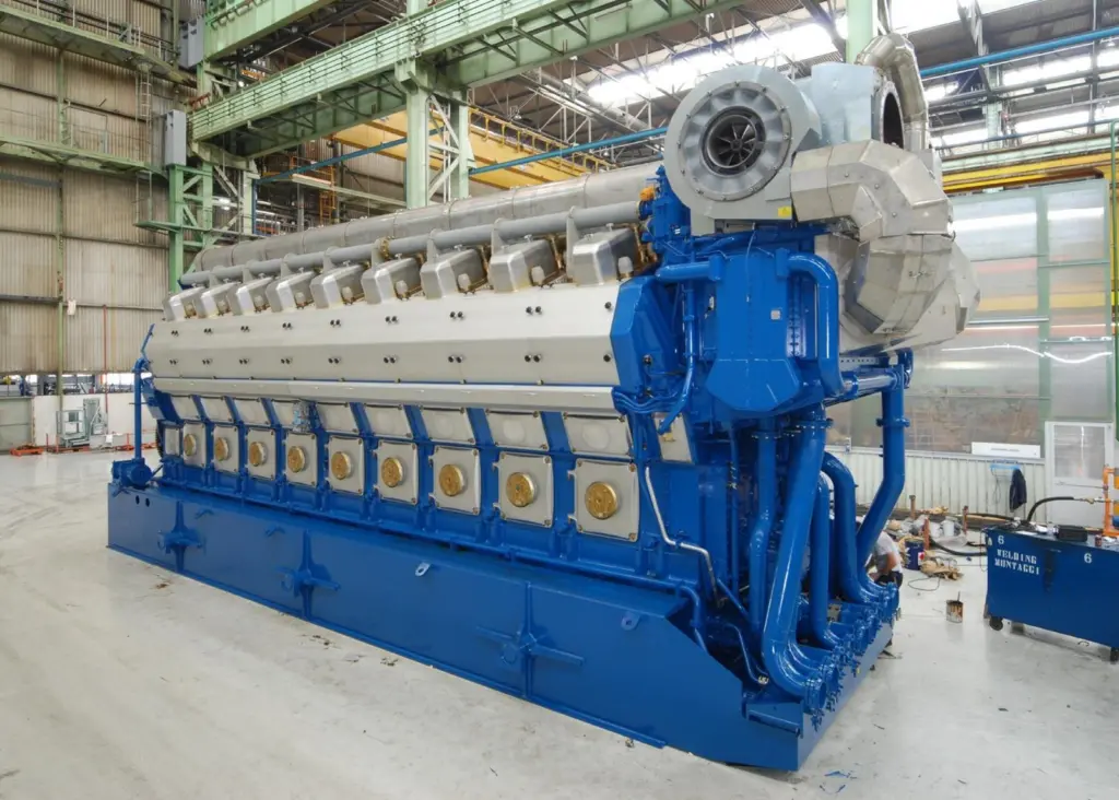The Wärtsilä 50DF engine, which enjoys over 30% share of the total large medium speed engine market, regardless of fuel