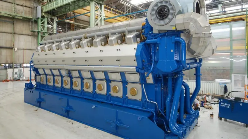 The Wärtsilä 50DF engine, which enjoys over 30% share of the total large medium speed engine market, regardless of fuel