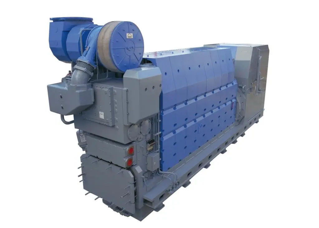 The L27/38 genset
