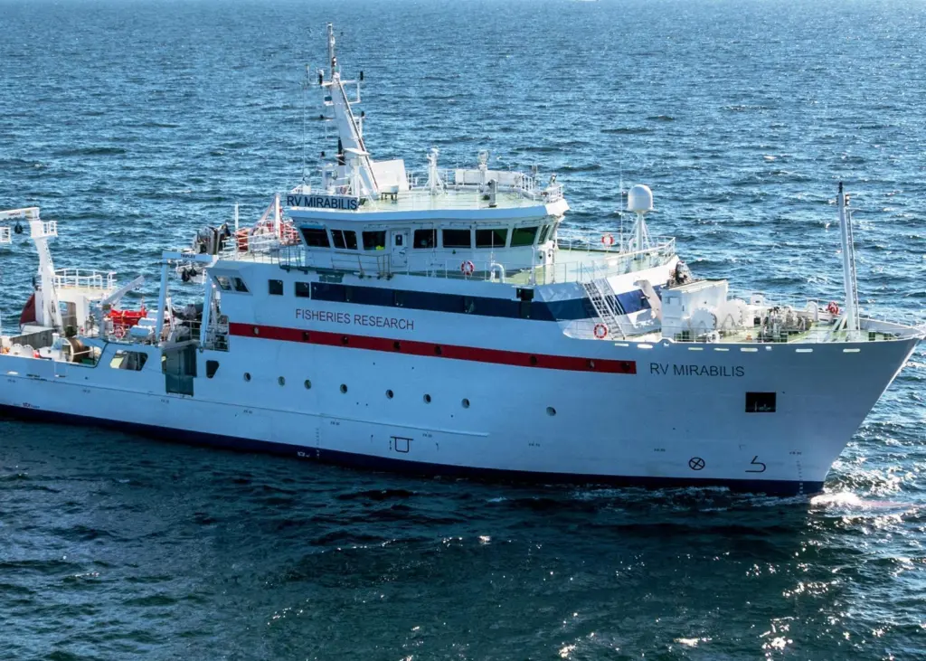 ‘RV Mirabilis’, a fishery research ship built by STX Finland
