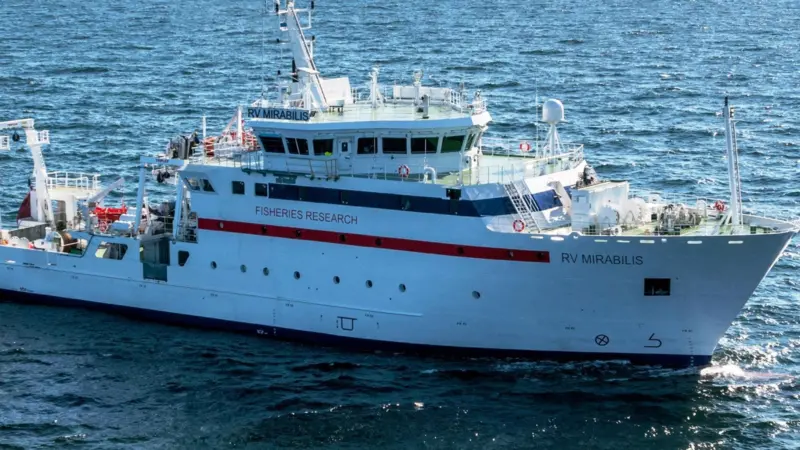 ‘RV Mirabilis’, a fishery research ship built by STX Finland