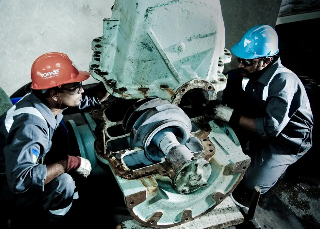 Nico undertakes various machinery repairs in its workshops