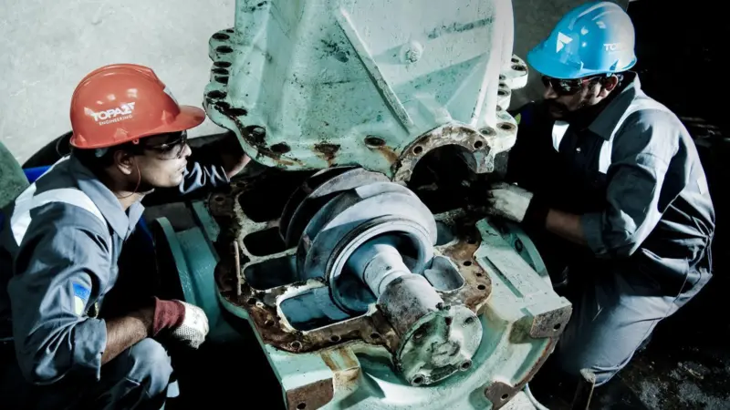 Nico undertakes various machinery repairs in its workshops