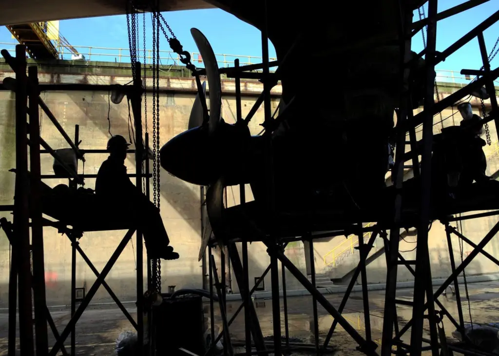 A&P Tyne has carried out maintenance work on OSVs, both alongside and in the drydock